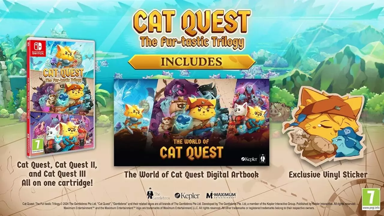 Unleashing Whiskers: A Look at Cat Quest’s Physical Nintendo Switch Collection