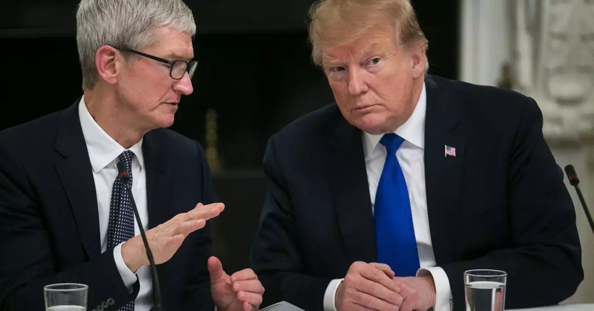 Navigating Corporate Alliances: Tim Cook’s Strategic Meeting with Trump