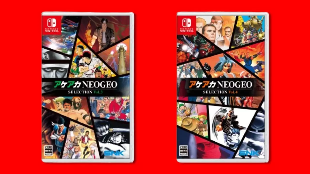 Exciting New Releases: ACA NEOGEO Selections Vol. 3 and 4 Set to Launch in 2025