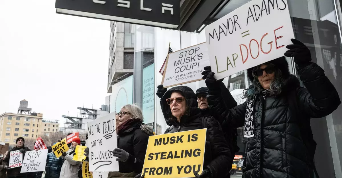 The Resurgence of Protest: Tesla Showrooms as Battlegrounds for Political Discontent