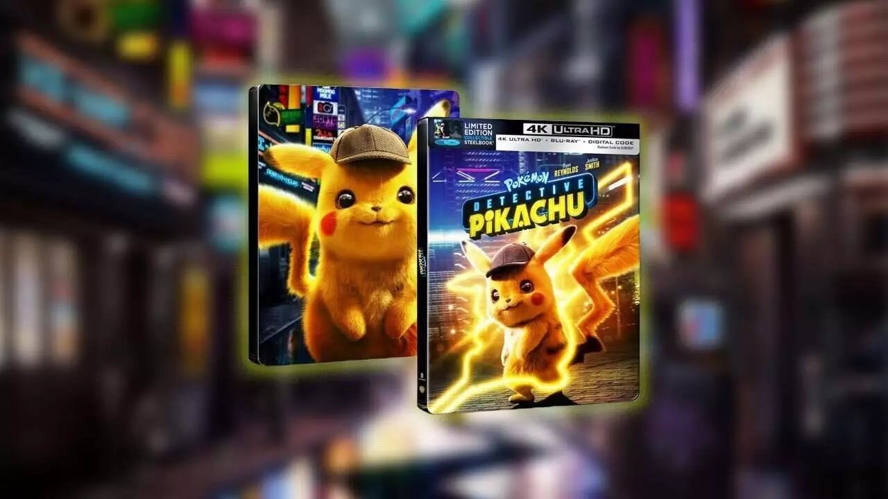 Unlock the Magic: Preorder Detective Pikachu’s Exclusive Steelbook Today!