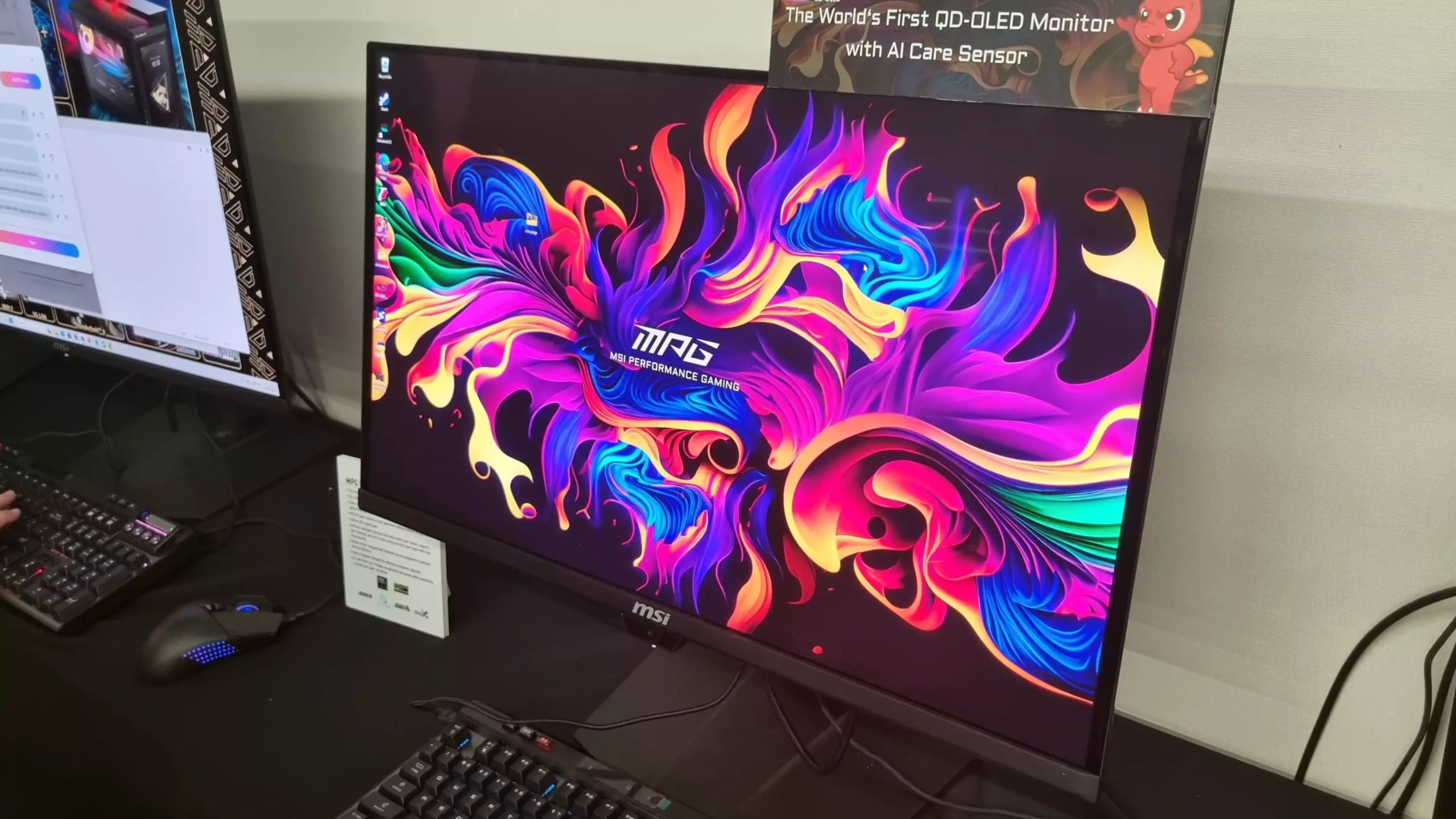 Revolutionary Gaming Experience: MSI’s Quantum Dot OLED Monitor with Smart AI Features