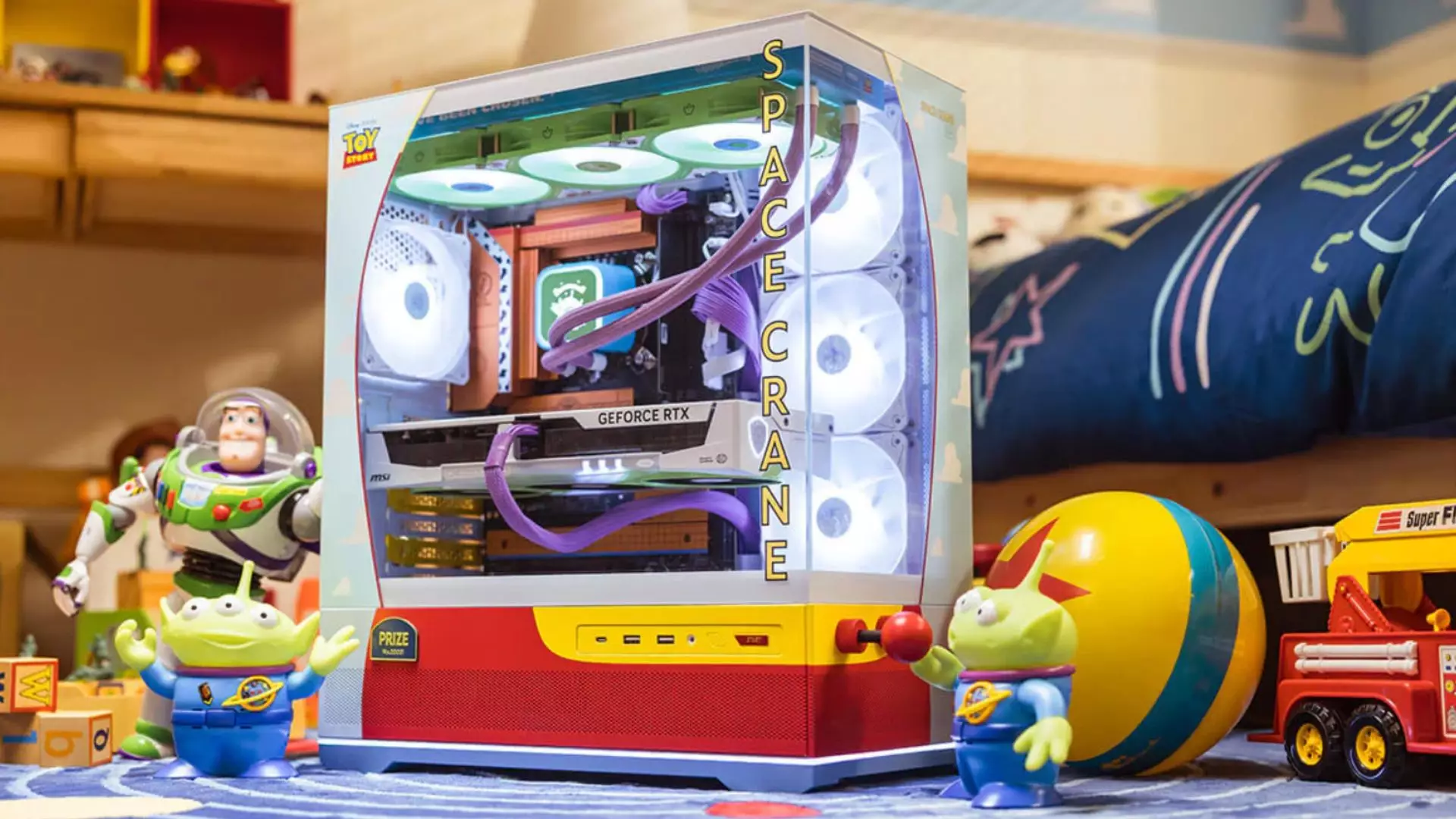 The Ultimate Toy Story Gaming Rig: A Colorful Celebration or a Pricey Disappointment?