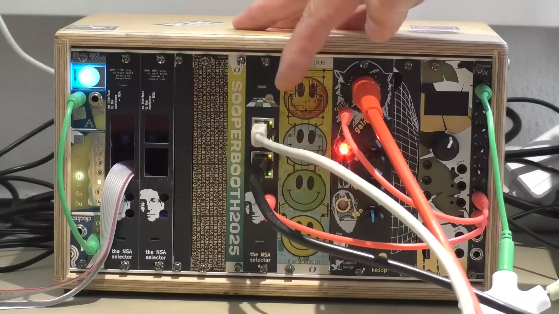 Unleashing Chaos: The Artistic Potential of Ethernet-Driven Modular Synthesizers