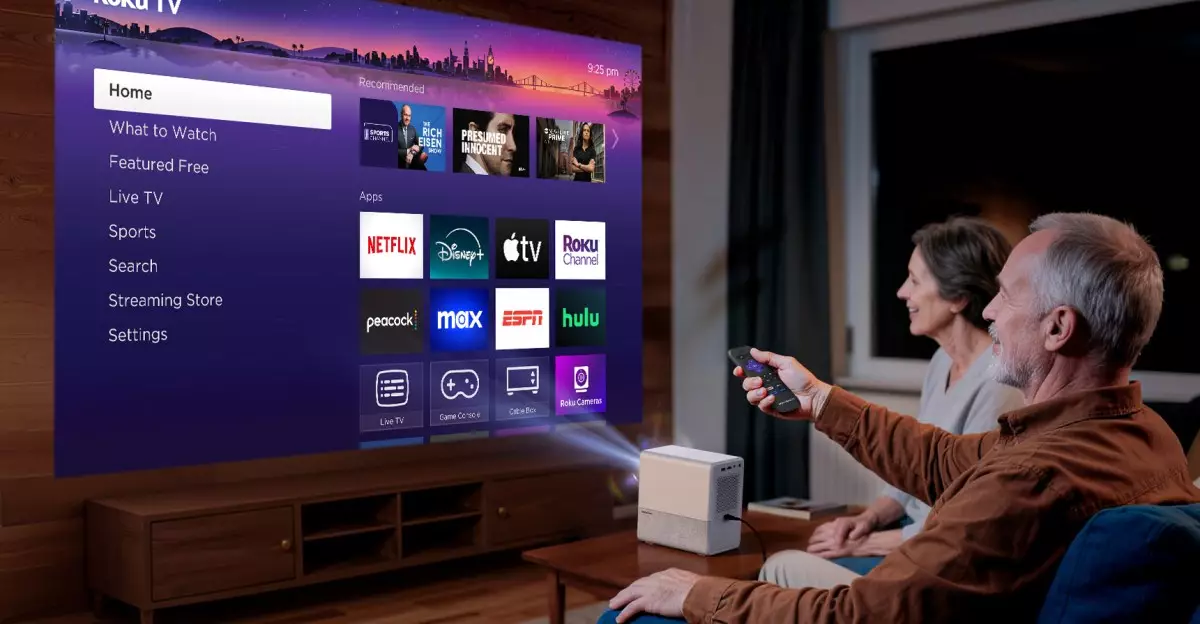 Revolutionizing Portable Entertainment: The Power of Roku-Integrated Projectors